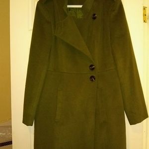 Green Dress Coat